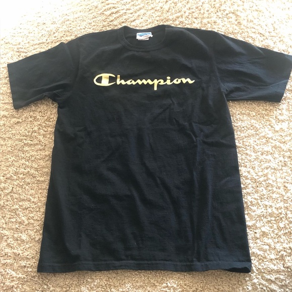 Champion Black Short Sleeve Tee - Picture 1 of 2